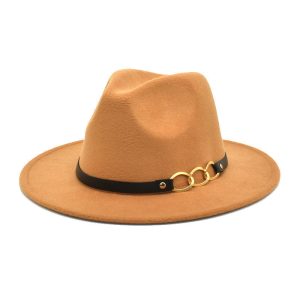 Women's Woolen Top Hat Belt Accessories