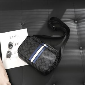 Mens Fashion Casual Letter Small Square Bag