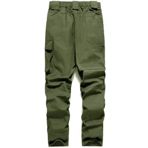 Quick-Dry Men Pant Cargo Outdoor Military Solid Color Jogger Men Trouser Clothing