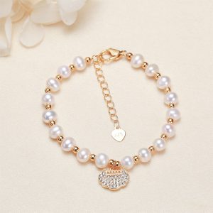 Women's Goodbye Approval Freshwater Pearl Bracelet Jewelry