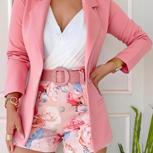 New Casual Fashion Set Small Suit Women's Clothing